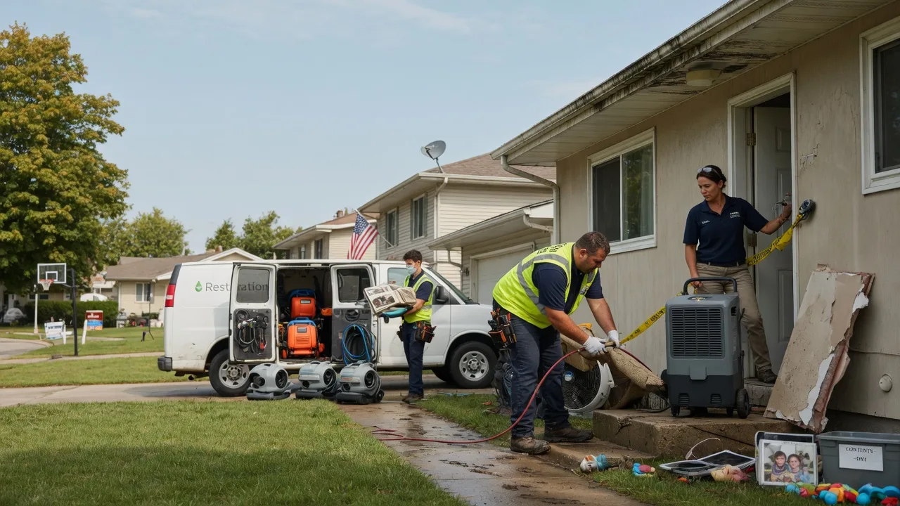 Water Damage Restoration in Forreston, IL near me